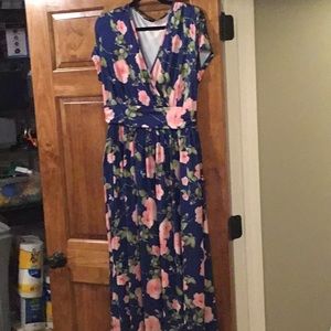Long Flowered Dress